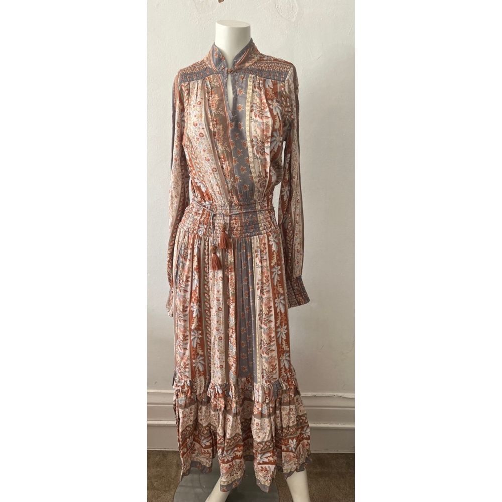 Faherty dress XS Mae western cottagecore farm ranch cowgirl boho Country Rustic